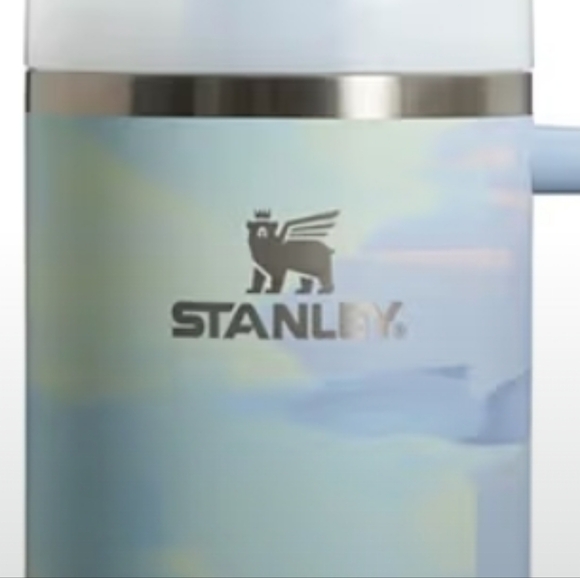 Low Start Stanley-Quencher H2 0 Flowstate Tumbler 40oz (Serene Brushstroke 🩵💜) - Picture 3 of 3
